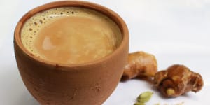 Rajdhani Tea Center - Logo