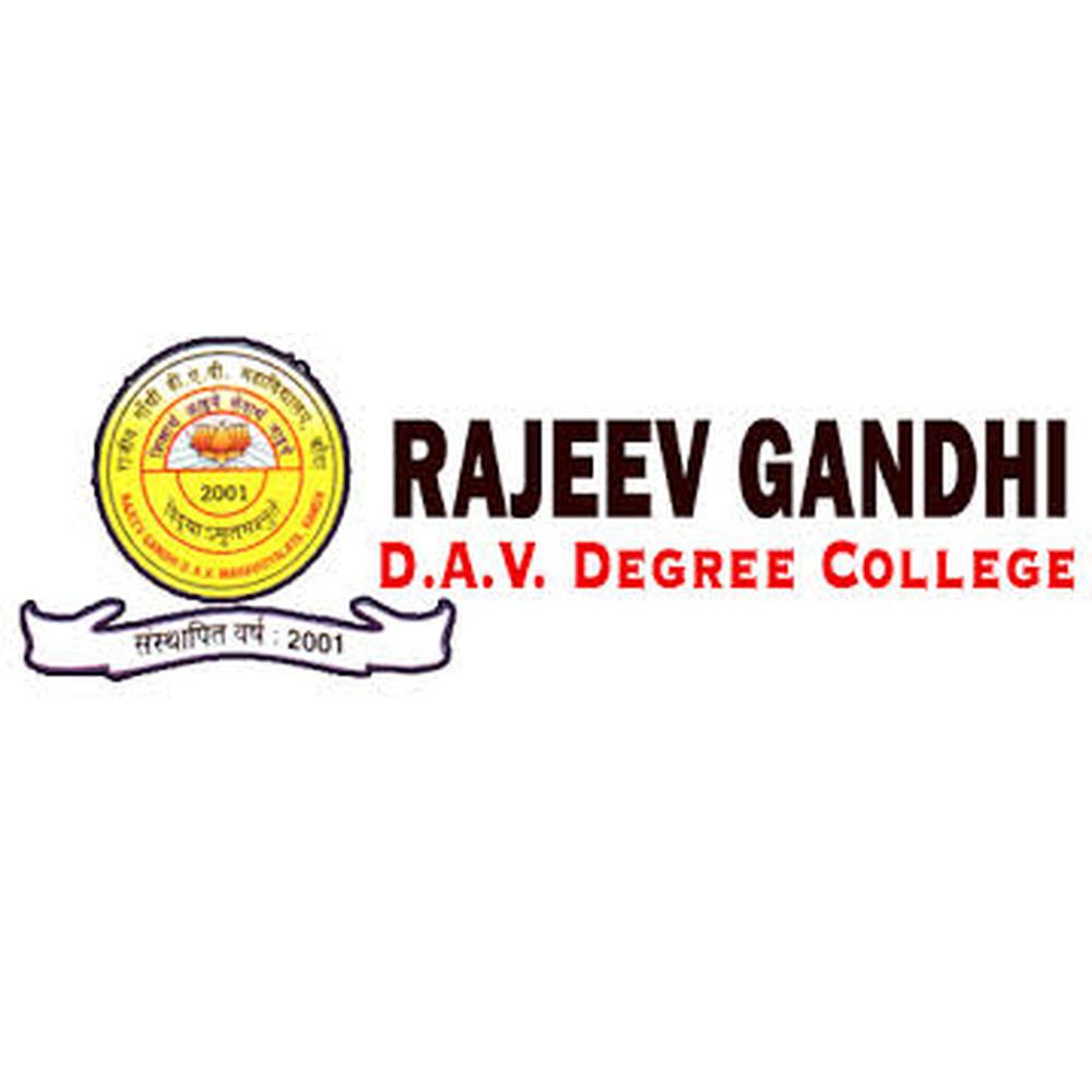 Rajiv Gandhi D.A.V. Degree College (RGDVADC) - Logo