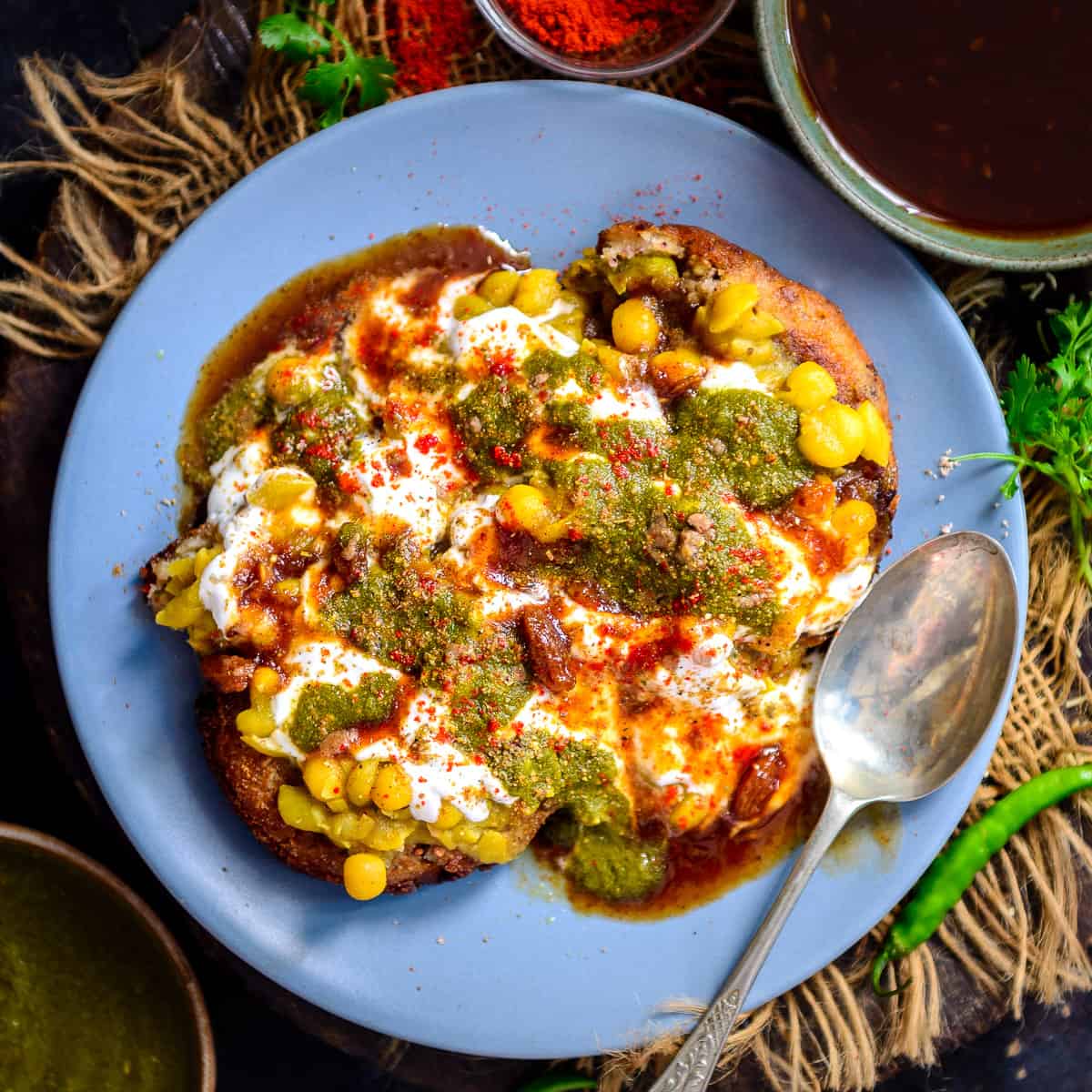 Raj Kumar Chaat Wala - Logo
