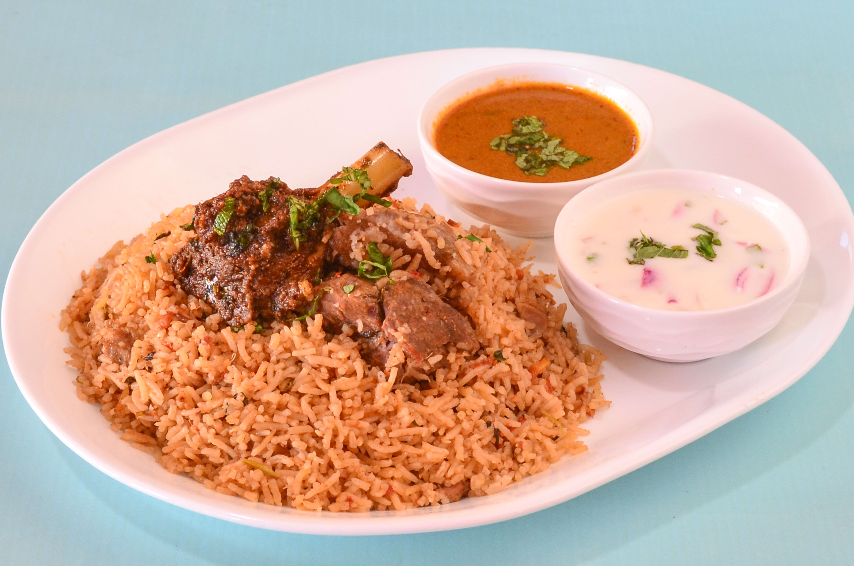 Raj Shahi Biryani - Logo