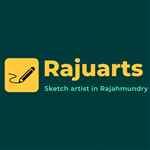 Raju Arts Sketch Artist - Logo