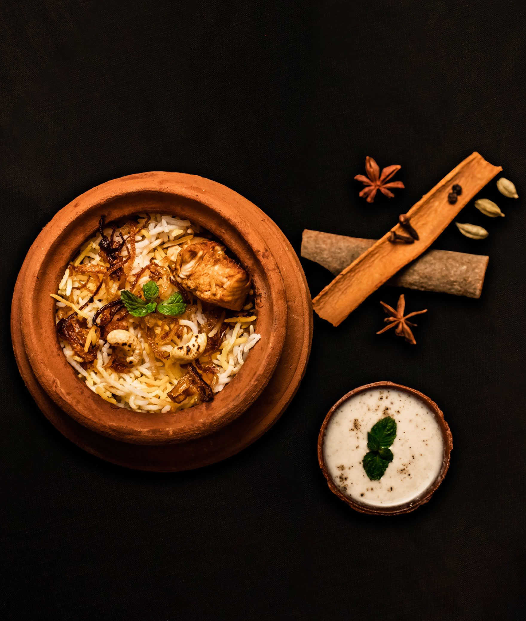Rajvansh Biryani - Logo