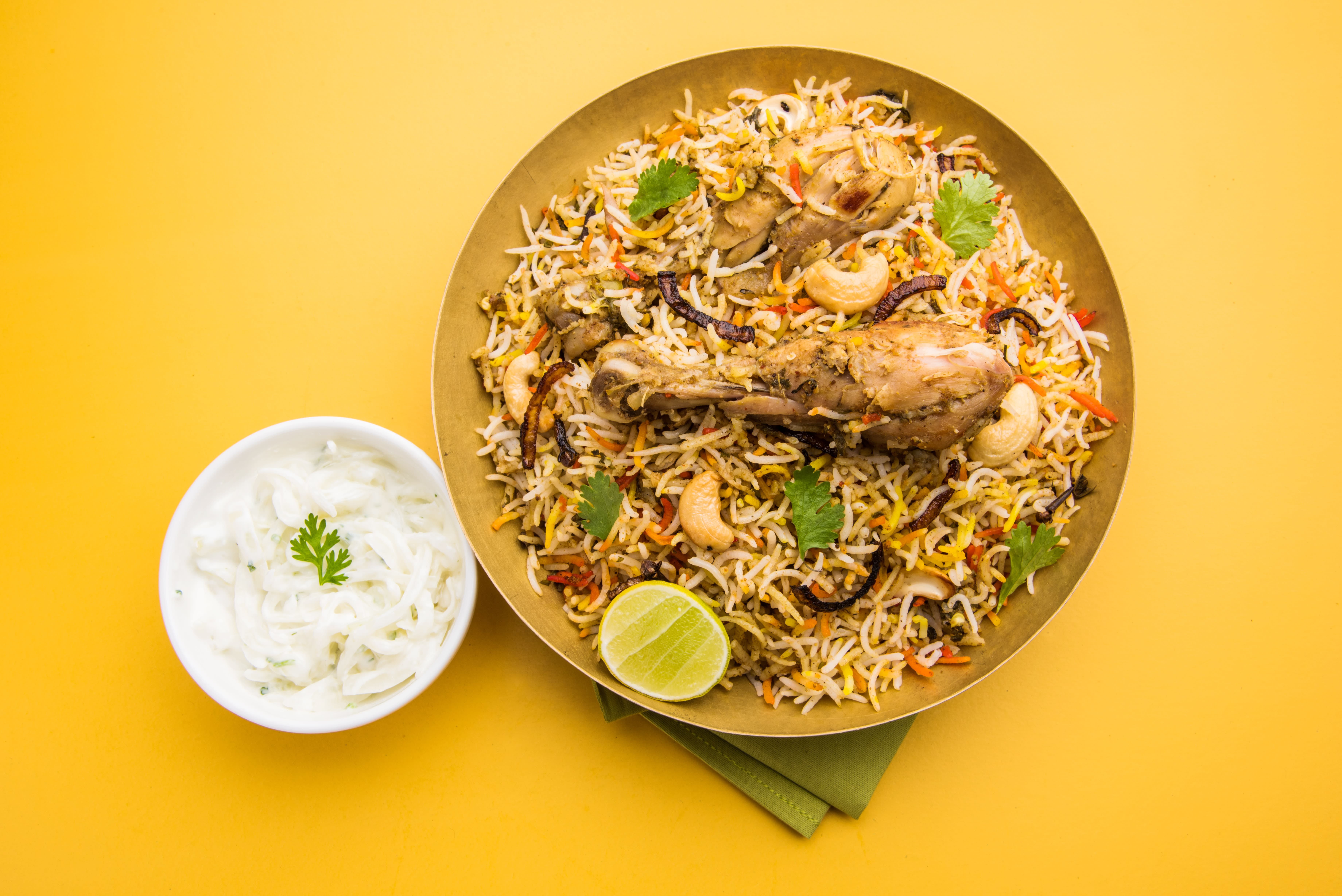 Rakesh Chicken Biryani - Logo