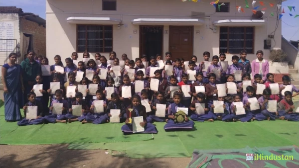 Rampur Convent Hindi School Hiwarkhed - Logo