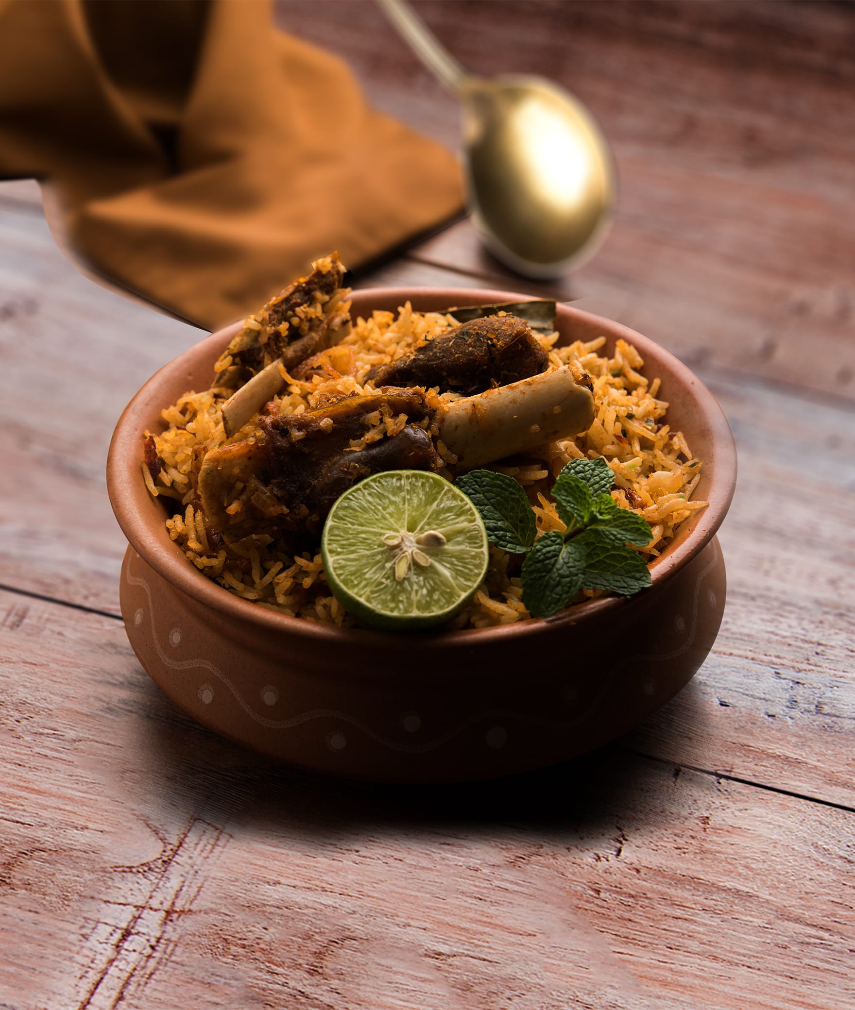 Ravuthar Biriyani - Logo