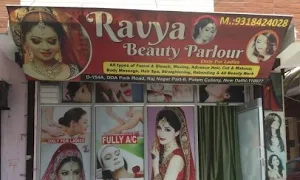 Ravya beauty parlour - Logo