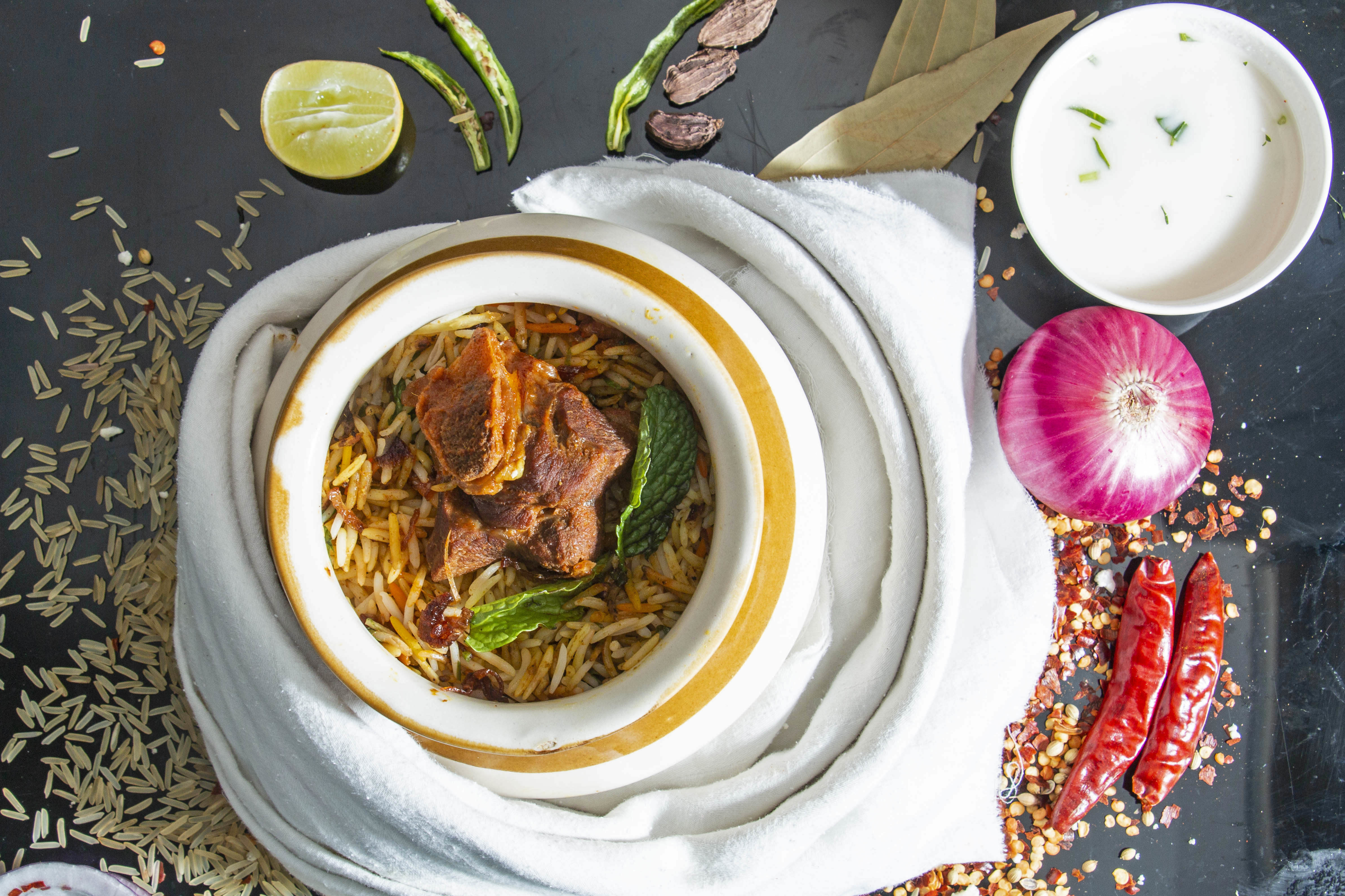 Rawa's Biryani - Logo