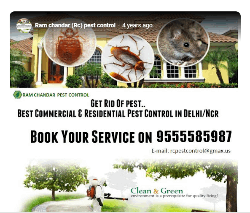 Ram chandar (Rc) pest control - Logo