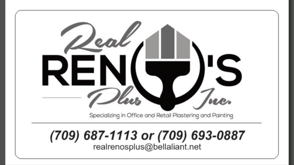 Real Renos Plus Inc. (Painting Contractor - Logo