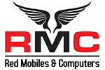 Red Mobiles And Computers - Logo