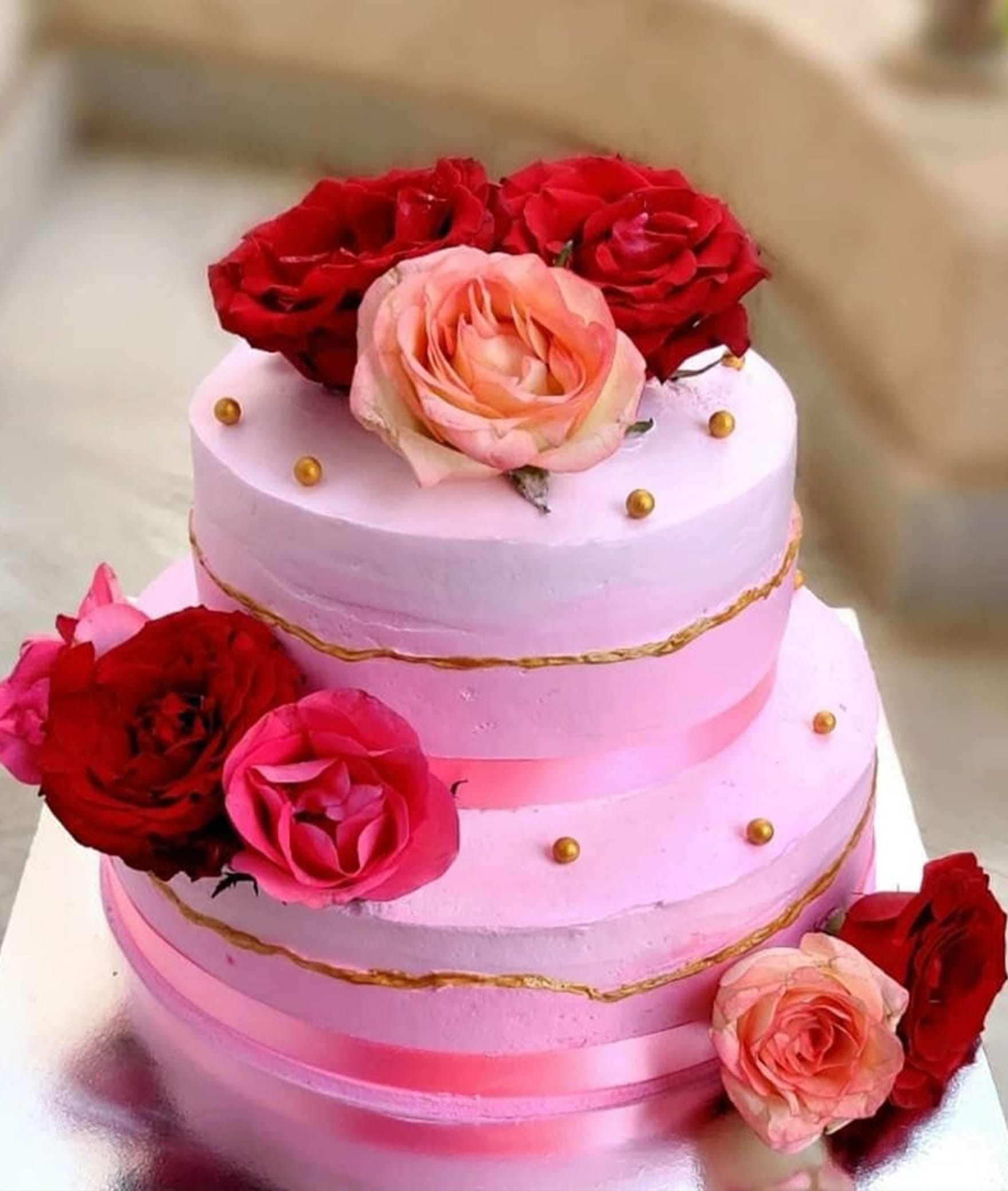 Red Ribbon - The Cake Shop - Logo