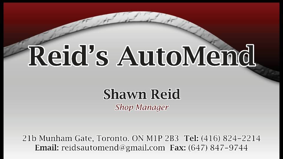 Reid&s;s AutoMend - Logo