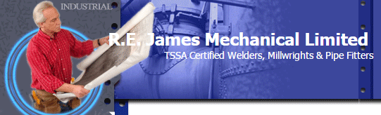 R E James Mechanical Ltd - Logo