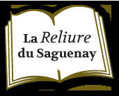 Reliure Saguenay - Logo