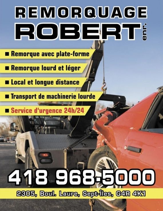 Remorquage Robert - Logo