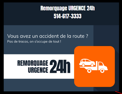 REMORQUAGE URGENCE 24h - Logo