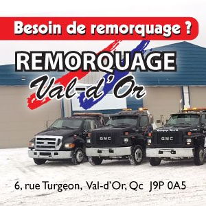 Remorquage Val D&s;or - Logo