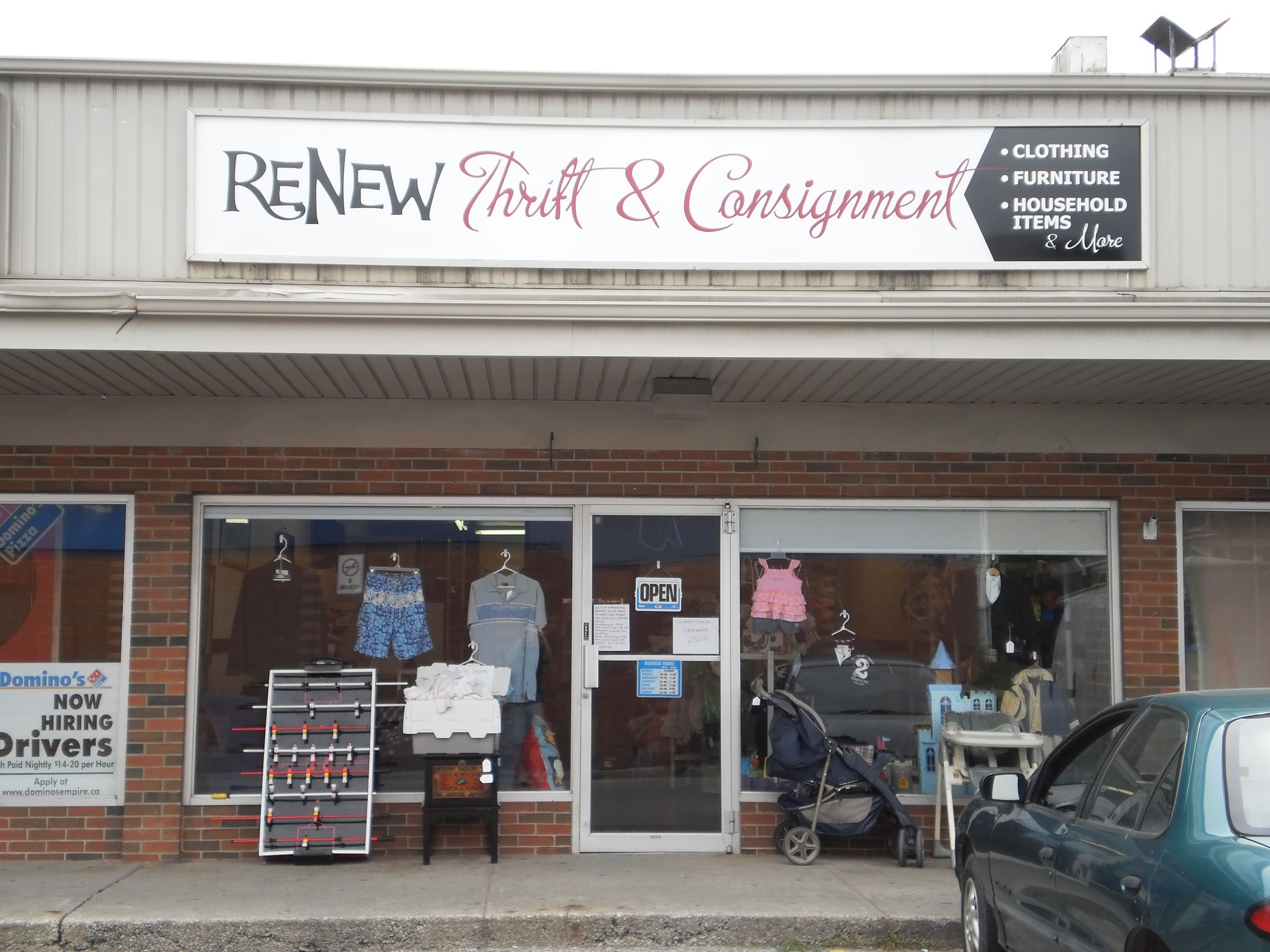 reNew Thrift and Consignment - Logo