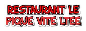 Restaurant Le pique Vite LTEE - Logo