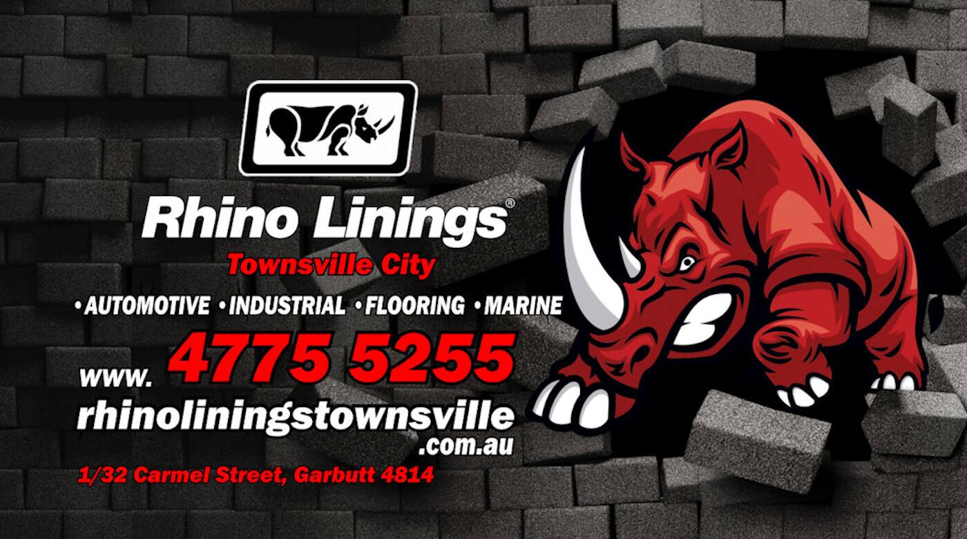 Rhino Lining Townsville City - Logo