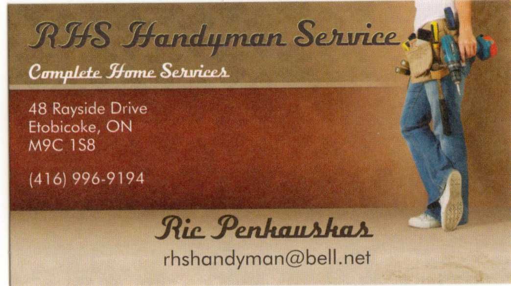 RHS Handyman Service - Logo
