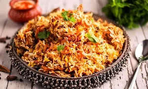 Rich Biryani & Kathi Roll Adda - Logo