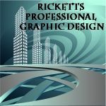 Ricketts Professional Graphic Design - Logo