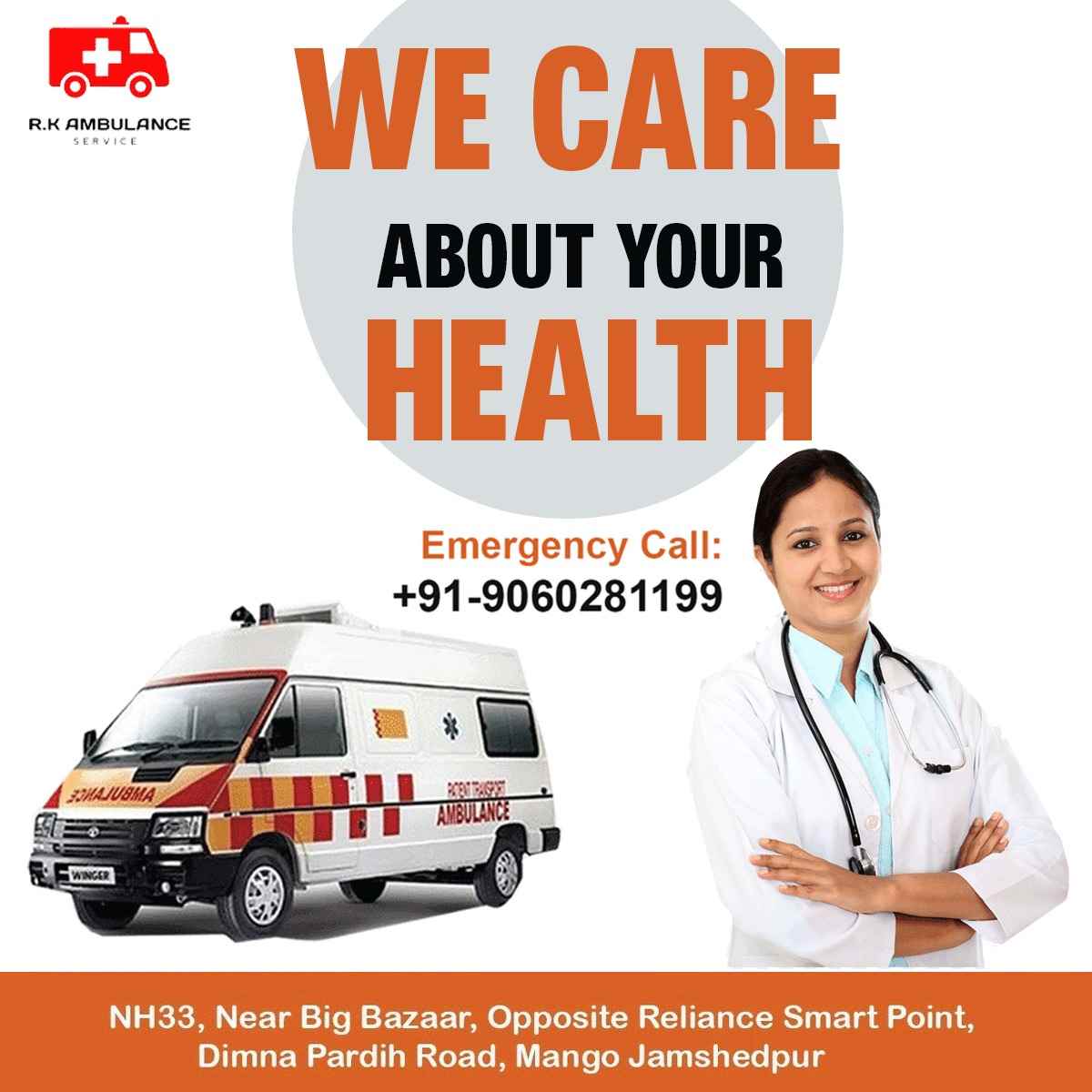 Rk Ambulance Service - Cover photo