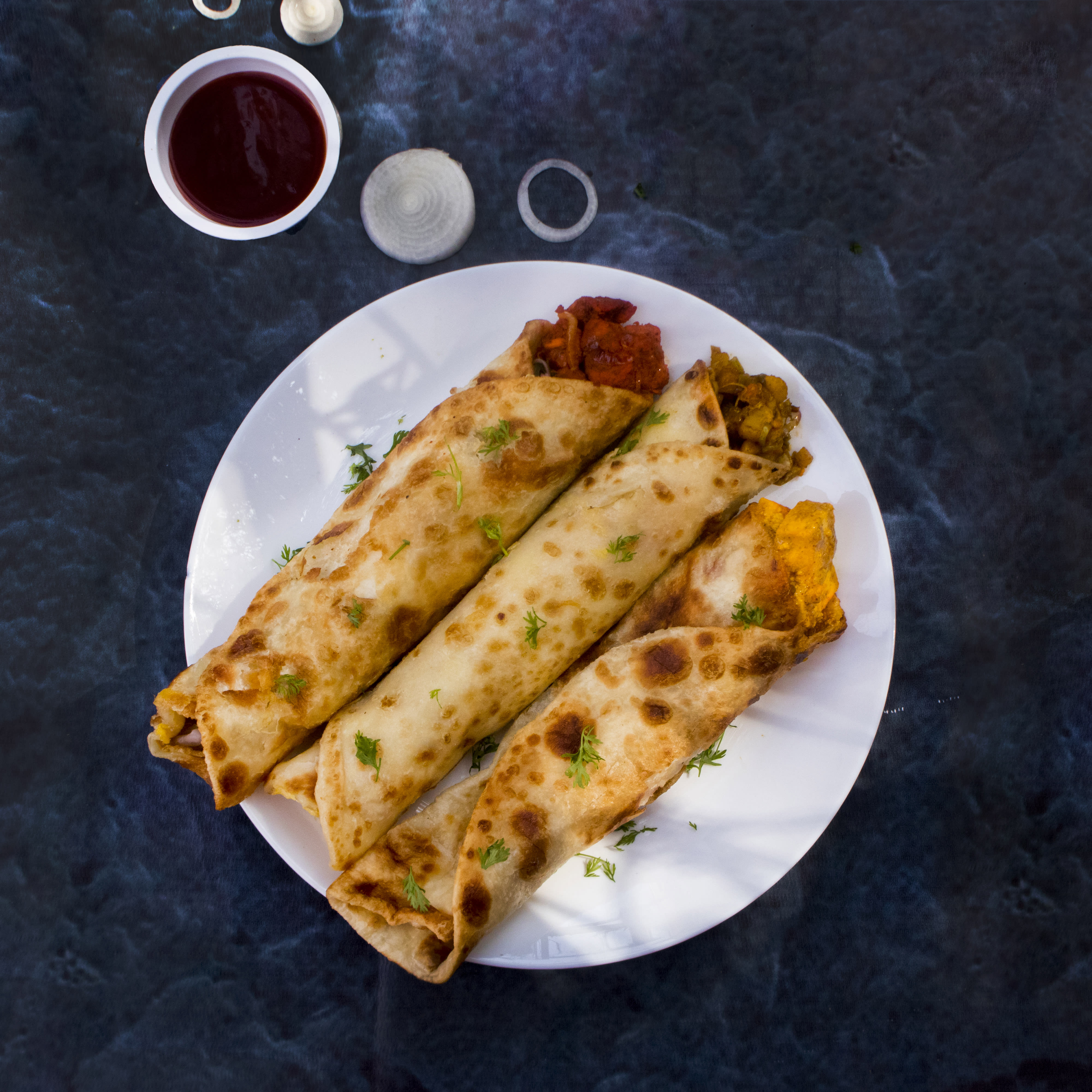 R K Kolkata Famous Kati Roll - Logo