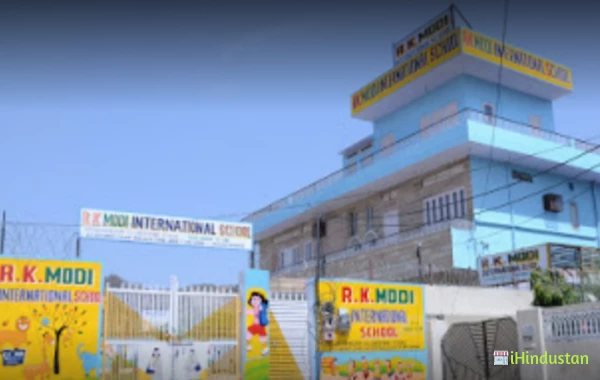 R K Modi International School - Logo