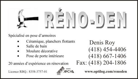 Réno-Den - Logo