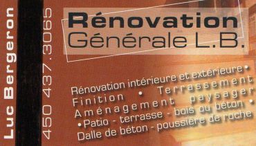 Rénovation Générale L.B. - Logo