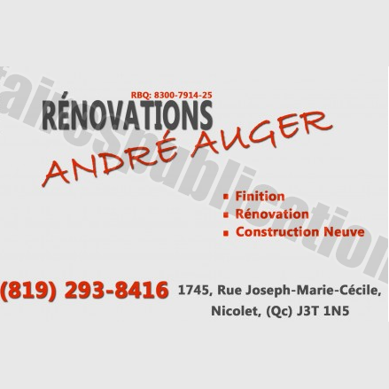 RÉNOVATIONS ANDRÉ AUGER - Logo
