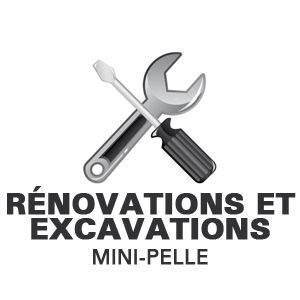 Rénovations et Excavations Mini-Pelle - Logo