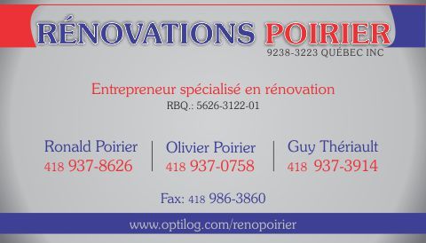 Rénovations Poirier - Logo