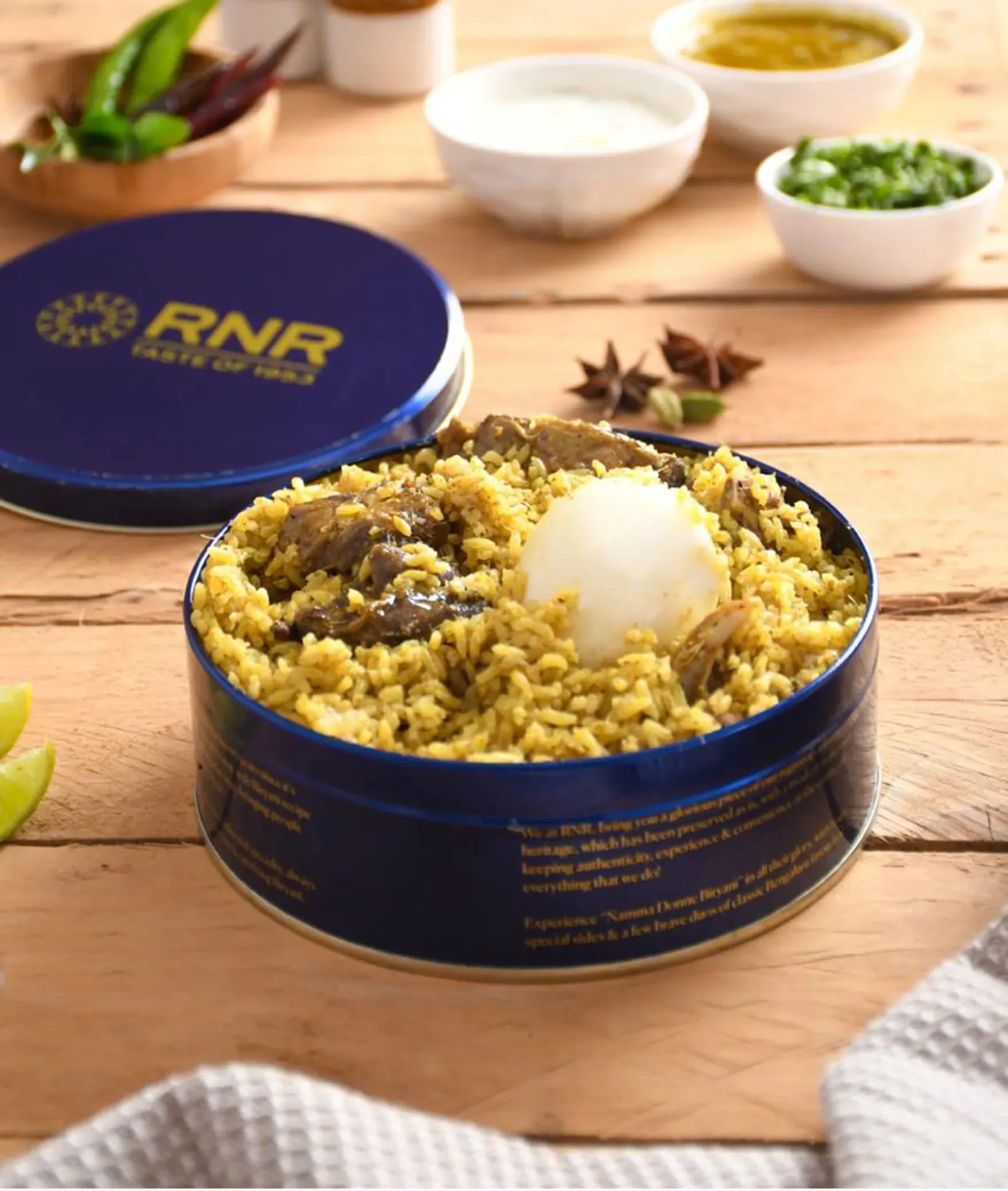 RNR Biryani - Taste of 1953 - Logo