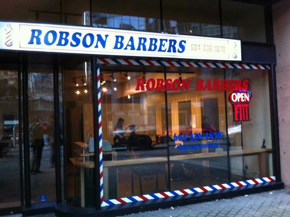 Robson Barbers - Logo