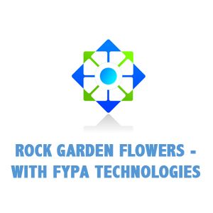Rock Garden Flowers - With FYPA Technologies - Logo