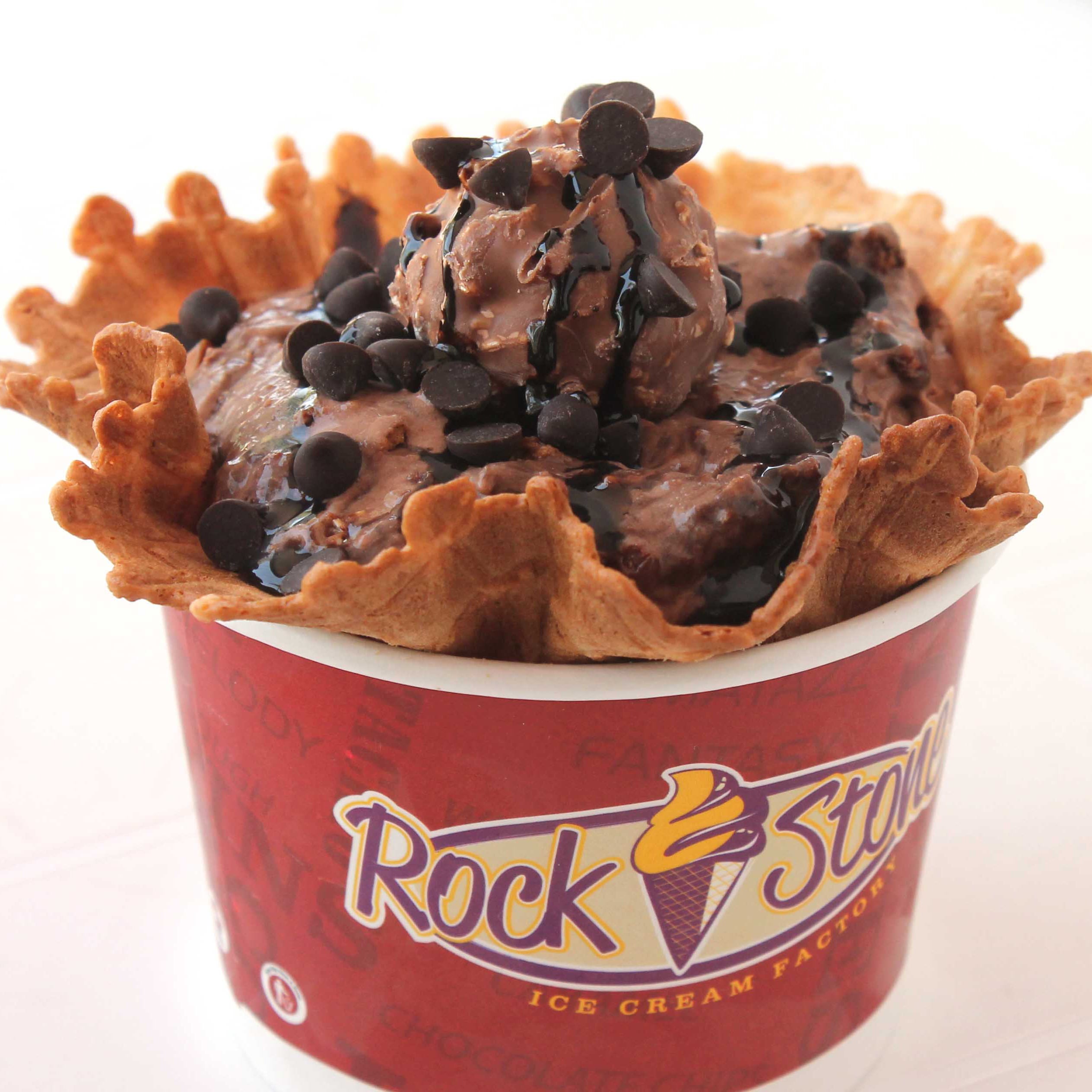 Rock Stone Ice Cream Factory - Logo
