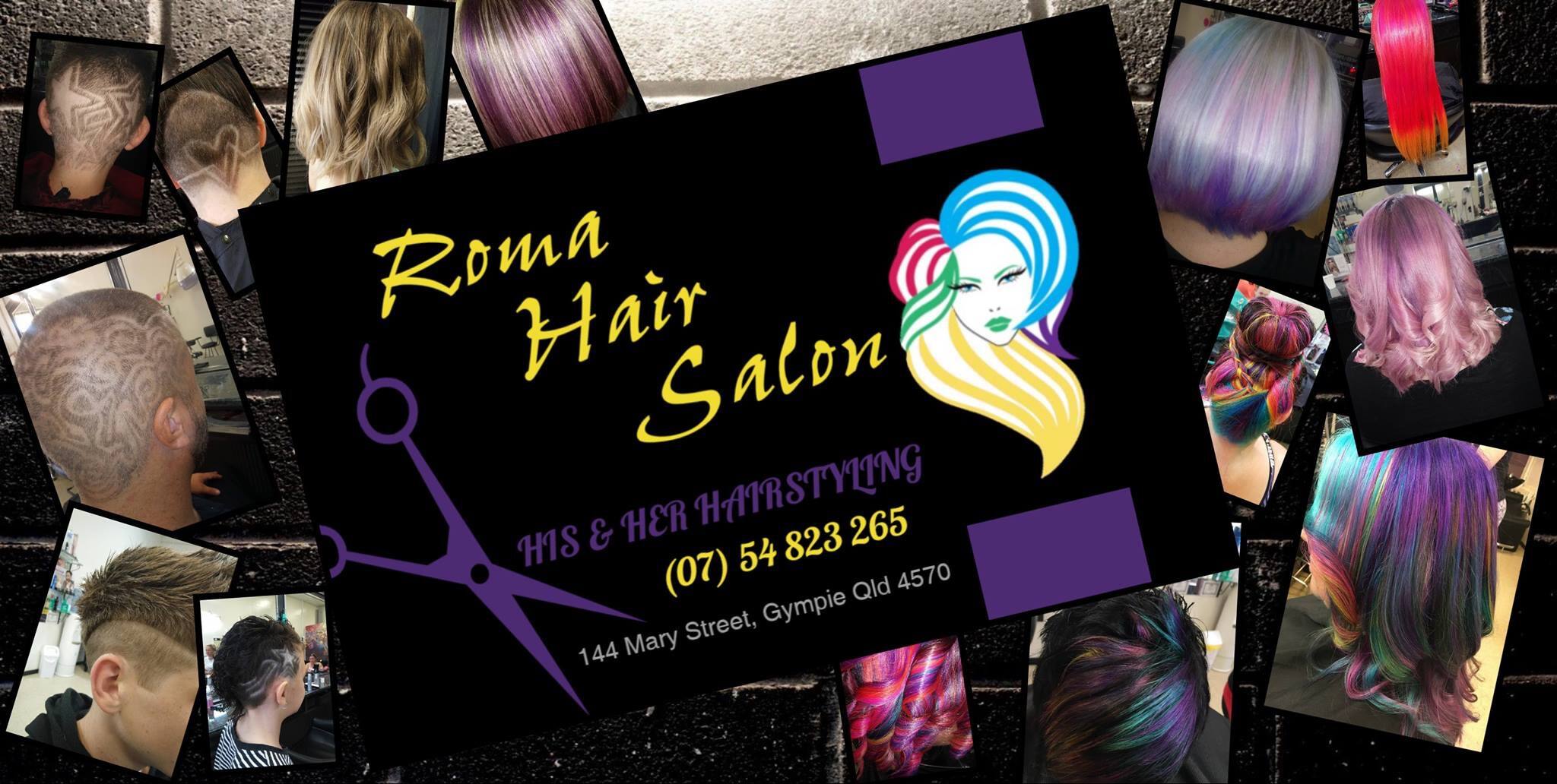 Roma Hair Salon - Logo