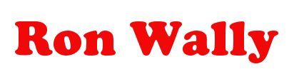 RON WALLY - Logo