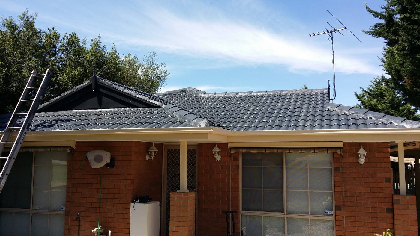 Roof restoration and Roof painting. - Cover photo