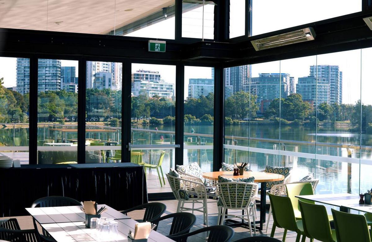 Rowers on Cooks River - Logo