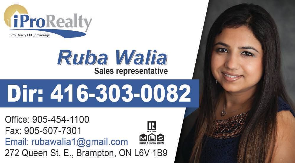 Ruba Walia Realtor - Logo