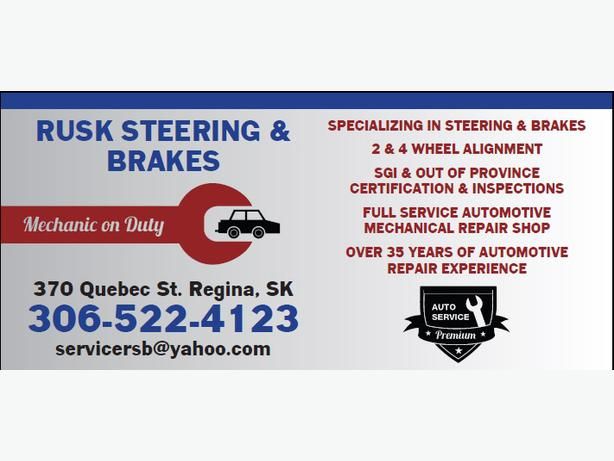 Rusk Steering &a; Brakes - Logo