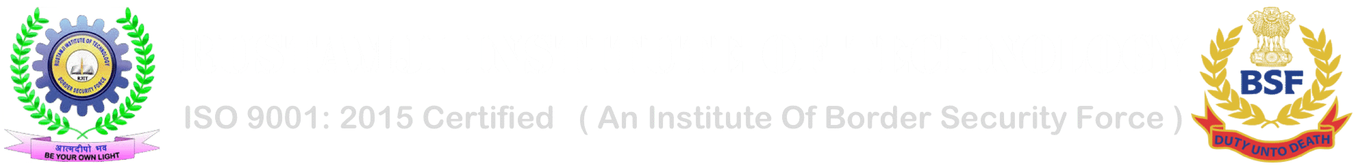 Rustamji Institute of Technology (RJIT) - Logo