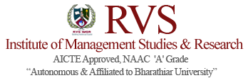 RVS Institute of Management Studies & Research (RVSIMSR) - Logo