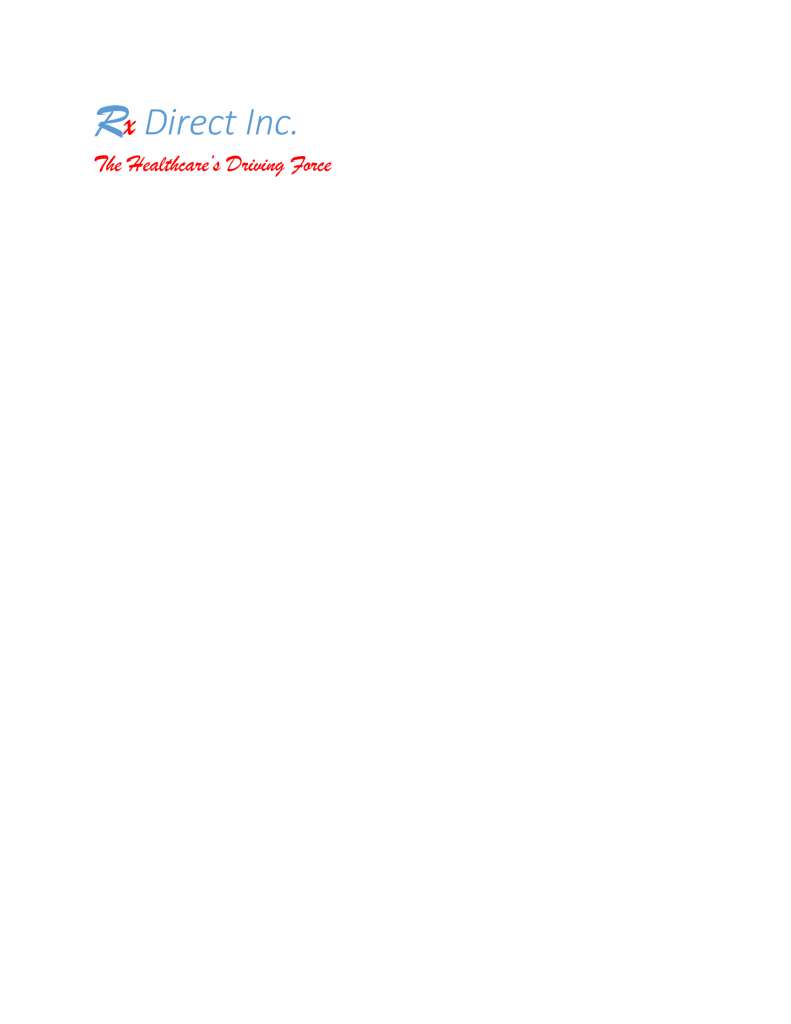Rx Direct - The Healthcare&s;s Driving Force - Logo