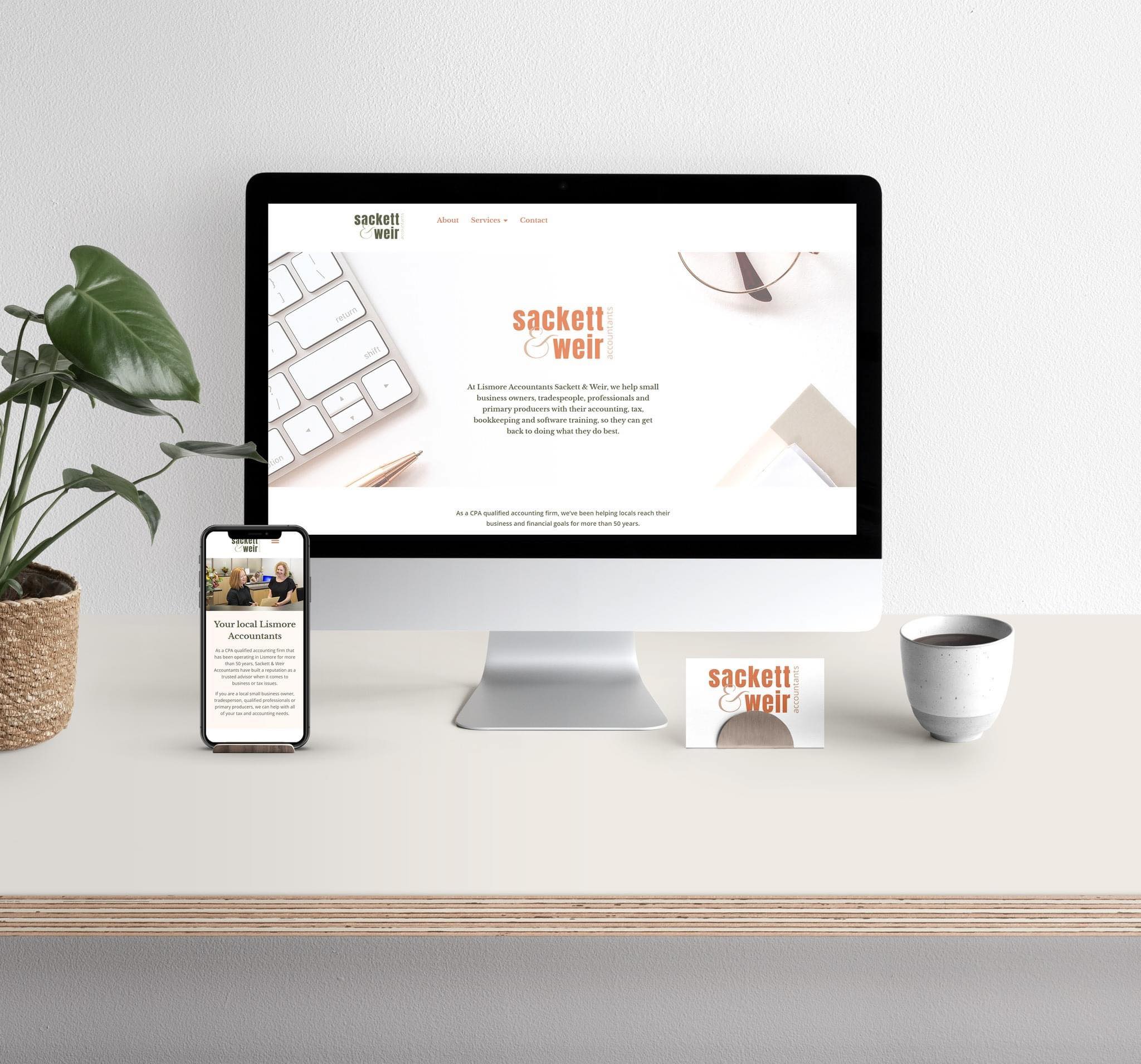 Sackett & Weir Accountants - Cover photo