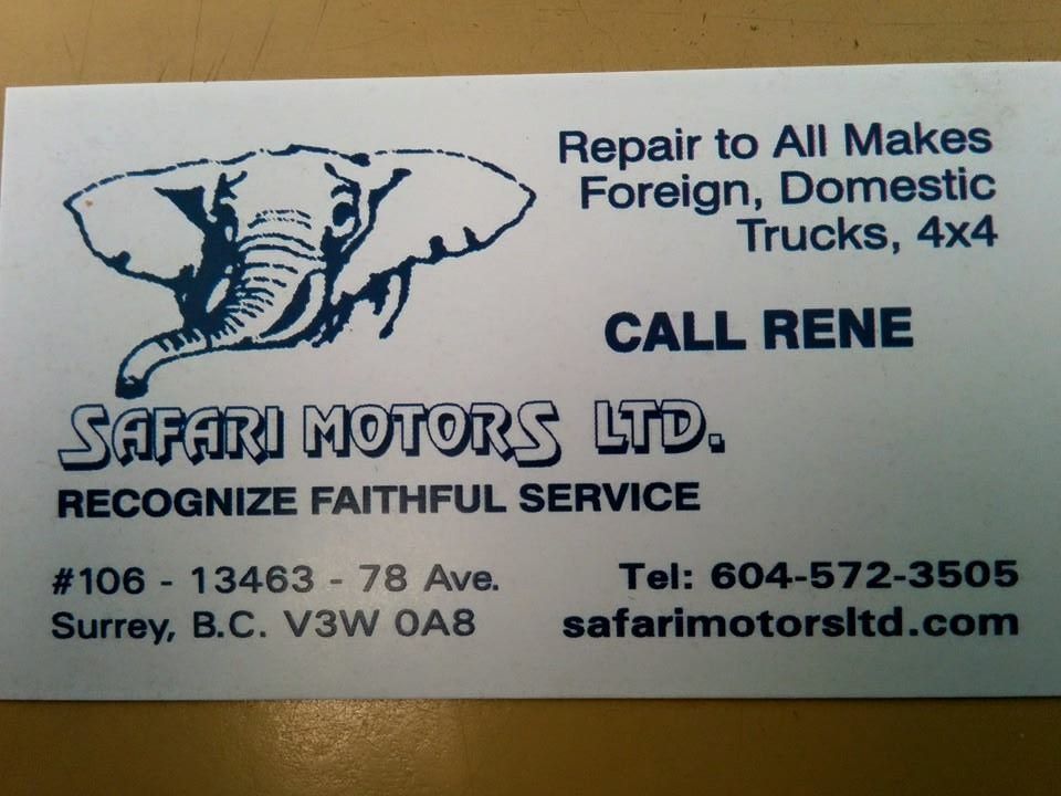 Safari Motors Ltd - Logo